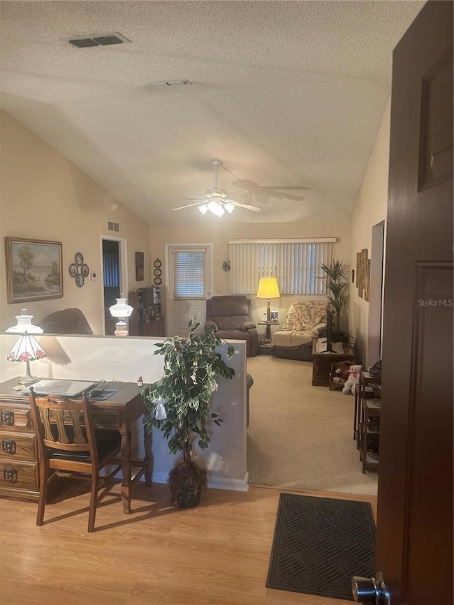 Looking in from front door
