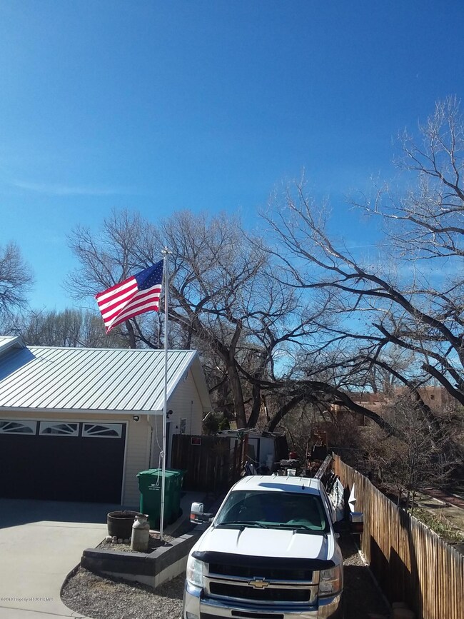 RV parking and hookup next to home