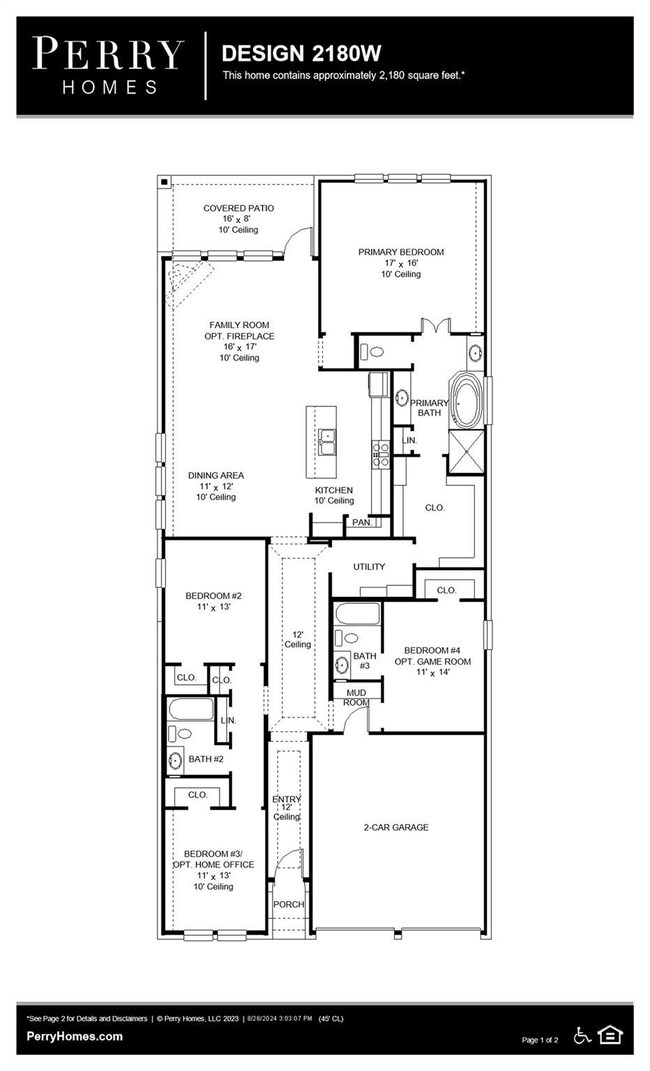 View of home floor plan
