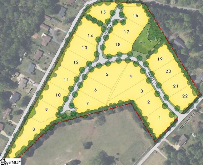 4 Halowell Ln, Travelers Rest, SC 29690 MLS 1540206