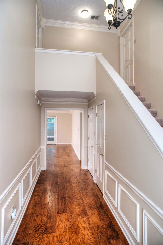 SPECTACULAR ENTRY features 17 ft. Smooth Ceiling a