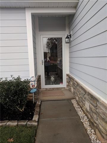 front exterior entry note stone work upgrade