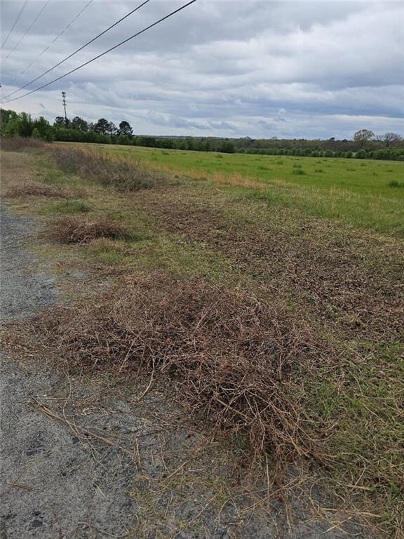 View of undeveloped land with rural landscape