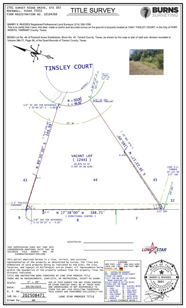 12441 Tinsley Ct, Fort Worth, TX 76126 - photo 2