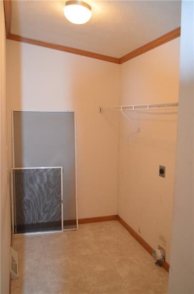 1st floor laundry right off the kitchen area
