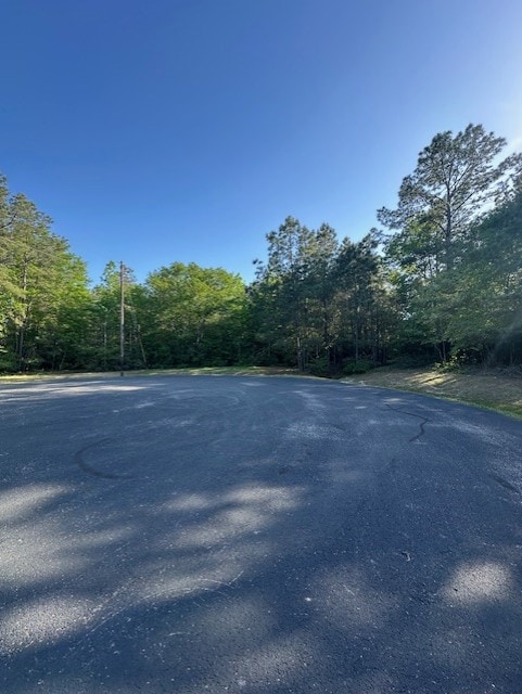 View of road featuring a view of trees