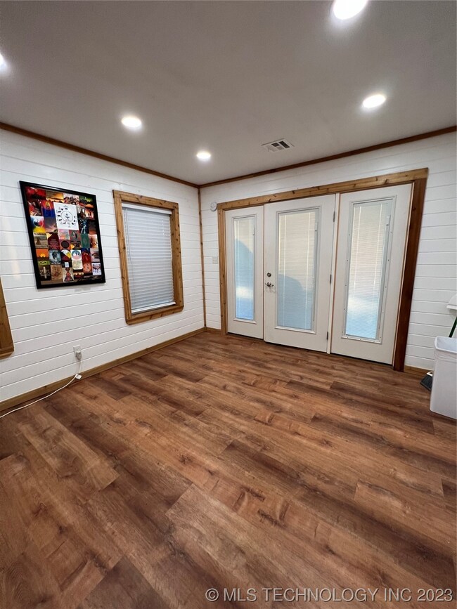 Converted Garage Front Entry