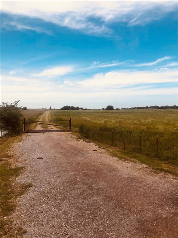View from the SE of the property looking West
