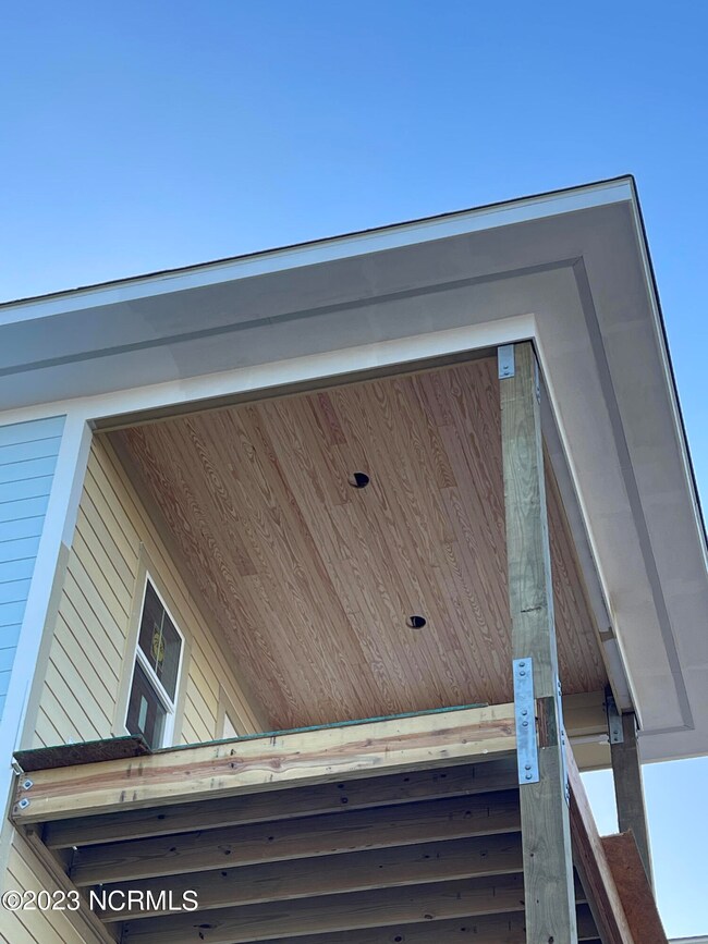 Wood Porch Ceiling - Sound Side