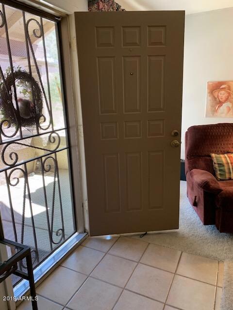 Front door inside