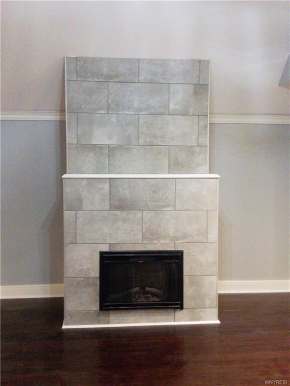 Working fireplace