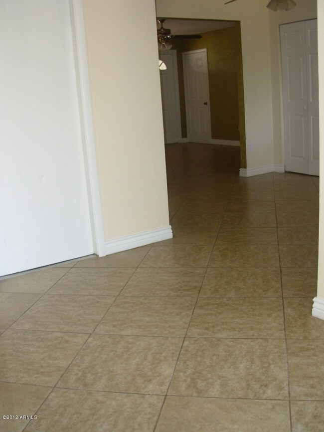 Looking to front door