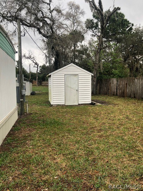 Shed with washer/ dryer hook ups
