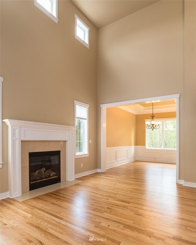Great room to formal dining room