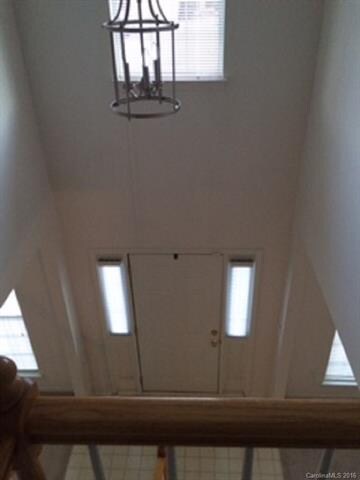 Foyer has great light!