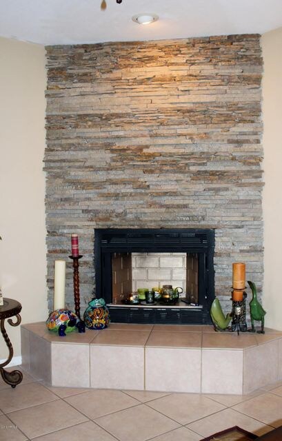 Wood Burning Fireplace