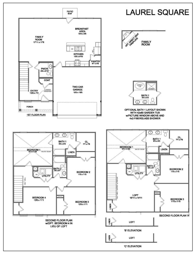 Laurel Square Floorplan Revised 2.06.23