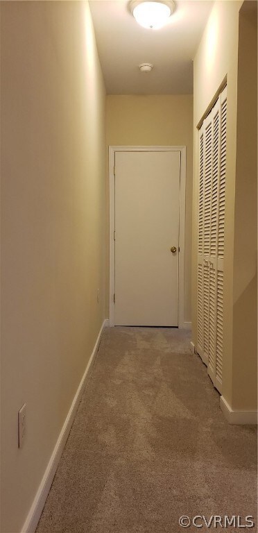 Hallway-Access to stack w/d connections on the rig