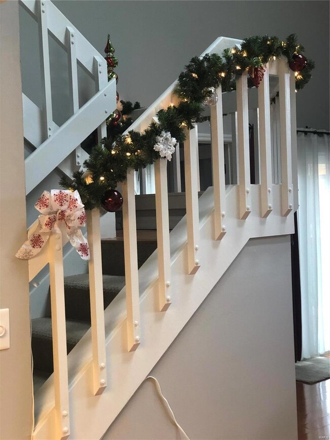 Open staircase