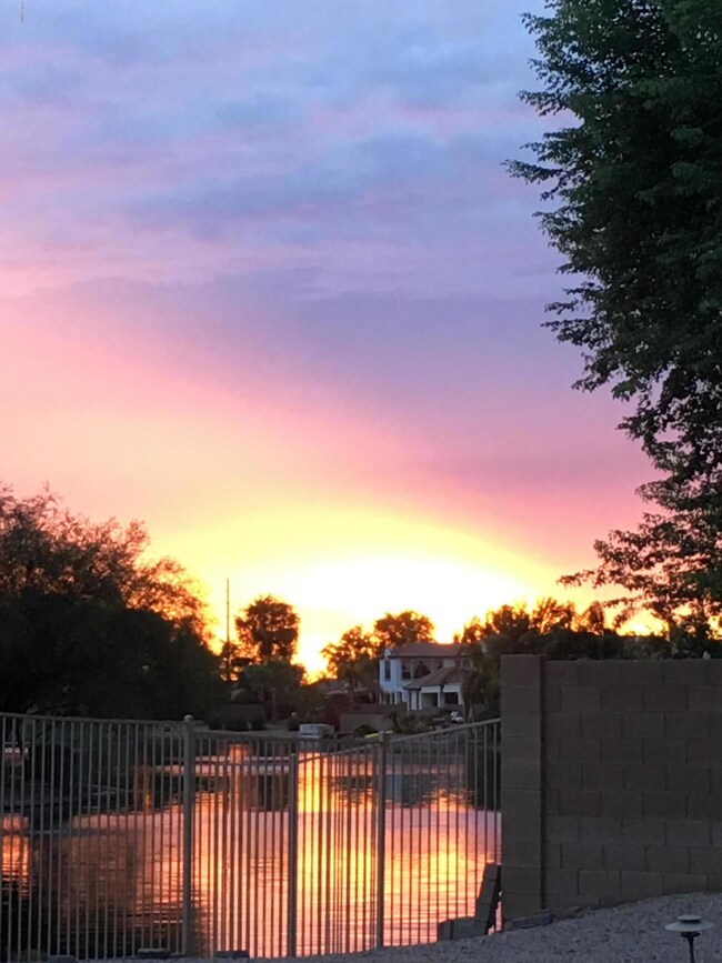 Lake at Sunset