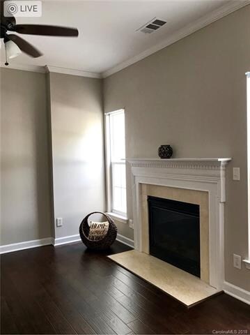 Enjoy the gas log fireplace in this area which ove
