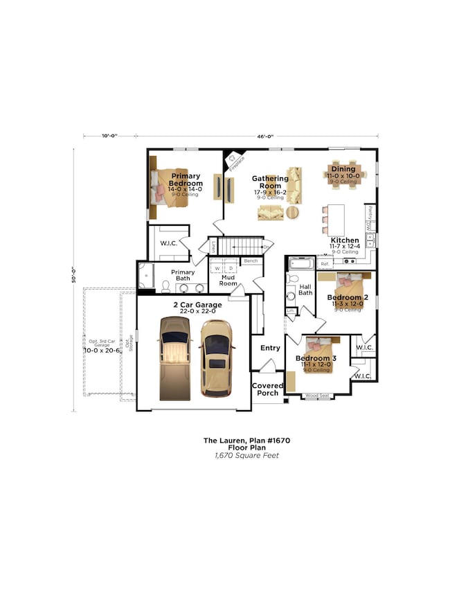 Lauren 1670 Garage Left