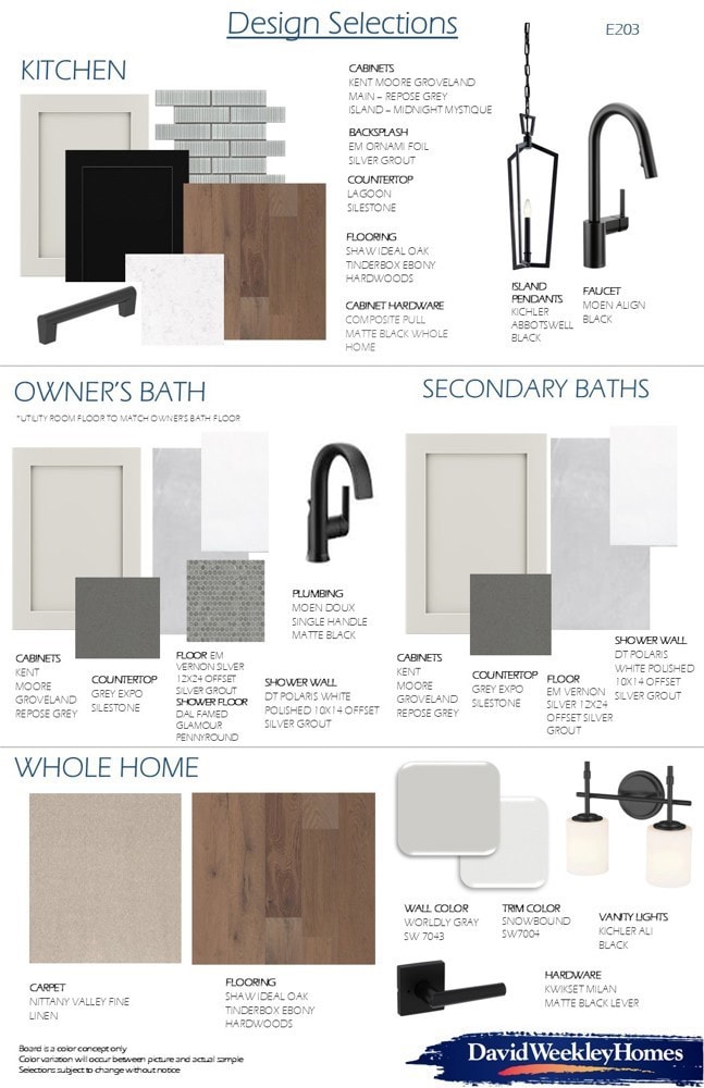 Design Selections