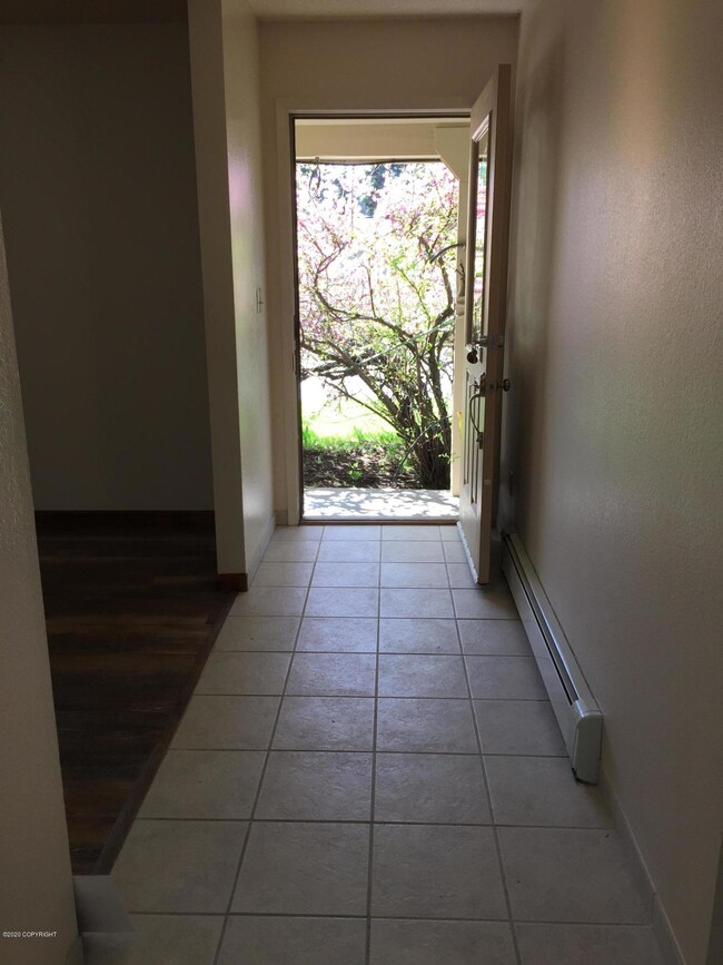 Looking to Front door  that is open