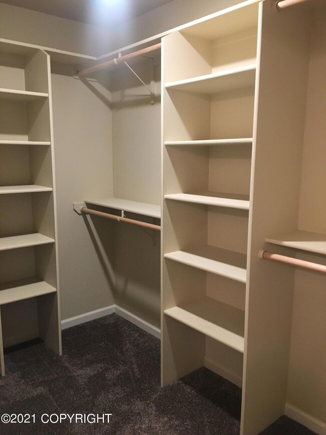 Primary Walk in Closet