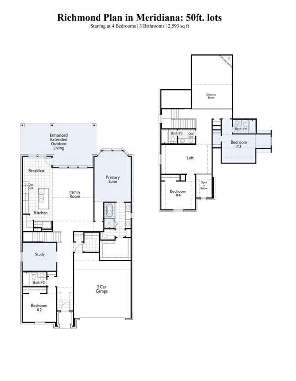 5034 Woodland Ranch  RICHA  Floorplan
