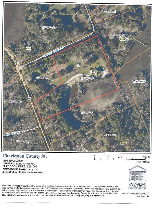 4560 Charleston County plat