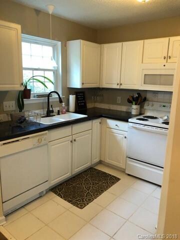 Kitchen with granite counter tops