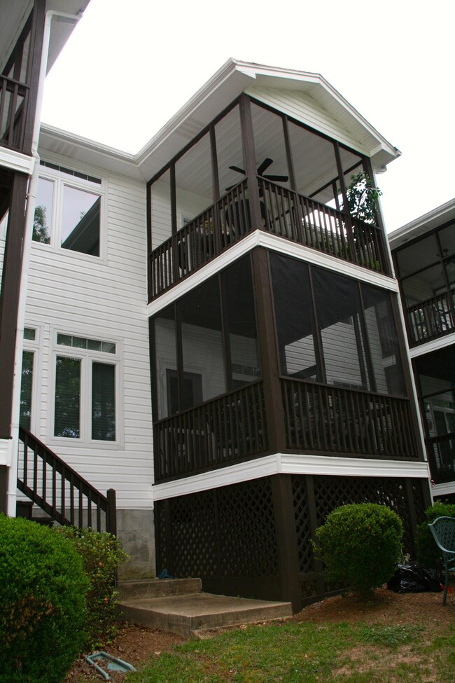 Back screened porches