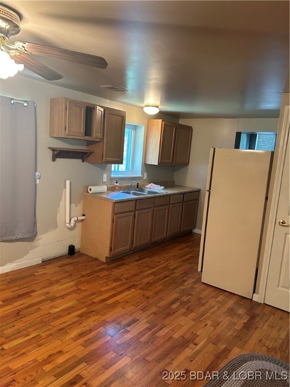 Main floor kitchen area