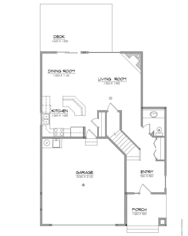 1ST FLOOR  PLAN-Model