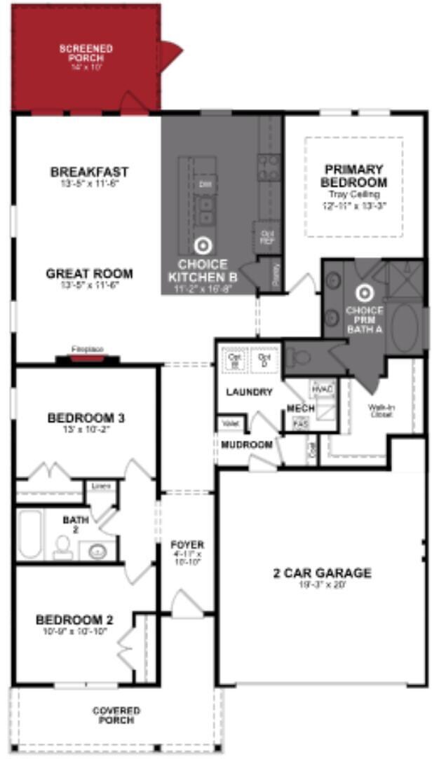 Beech 78 Floorplan