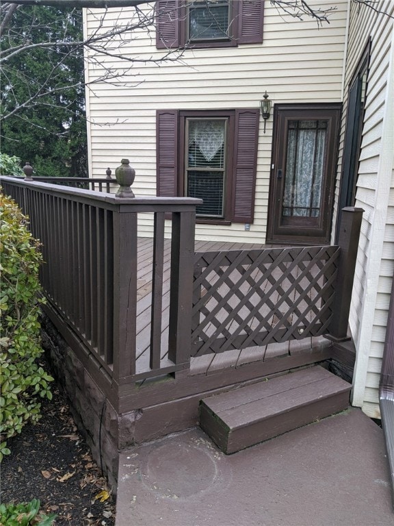 You'll enjoy the spectacular views of the lot from your deck.