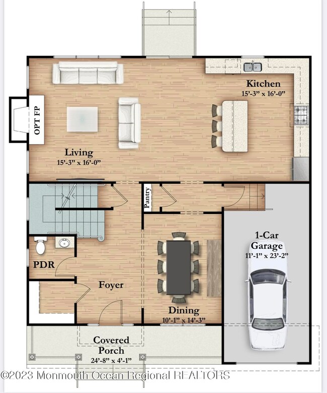 MAIN ST FIRST FLOOR RENDERING