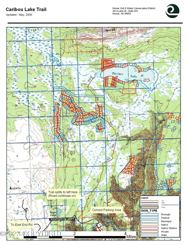 Boardwalk trail map
