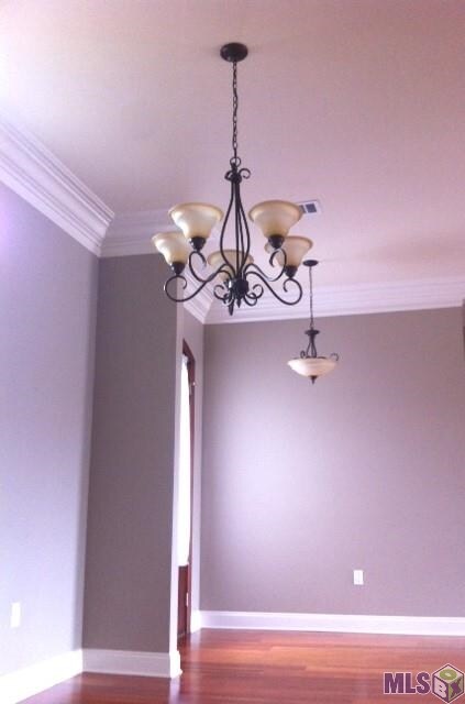 In Foyer and Dining Room