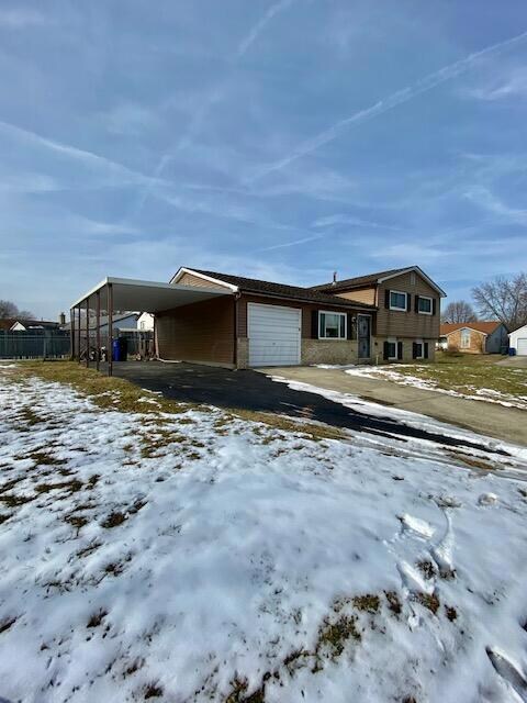 Garage and carport