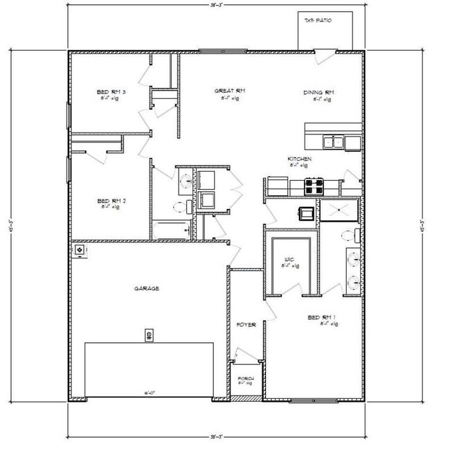 Aldridge floorplan