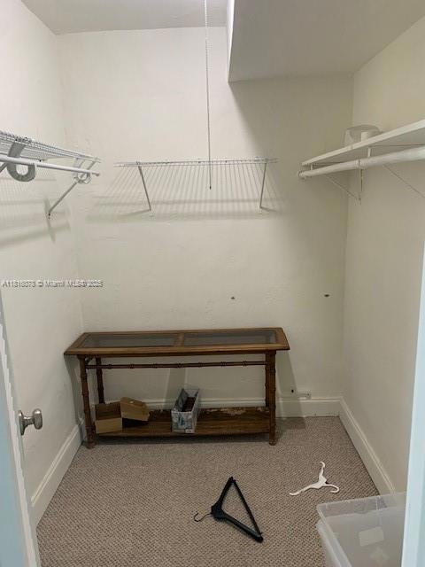 Master bedroom closet