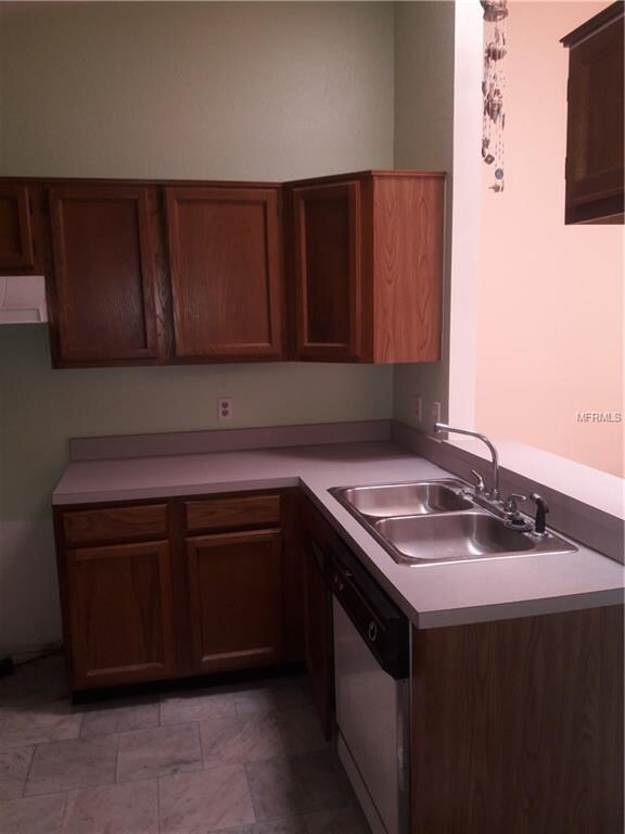 Kitchen pass through to dining room.