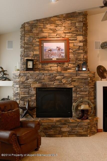 living room fireplace