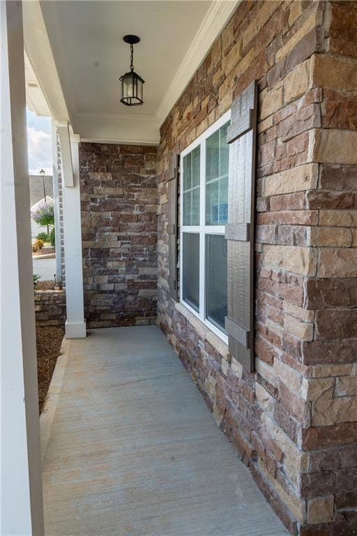 View of porch