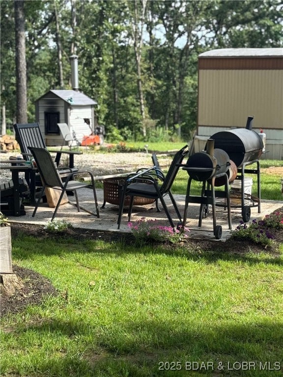 Patio and Firepit