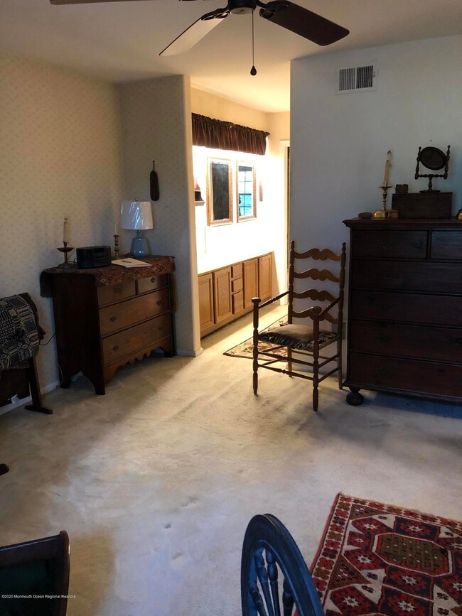 One of two master suites