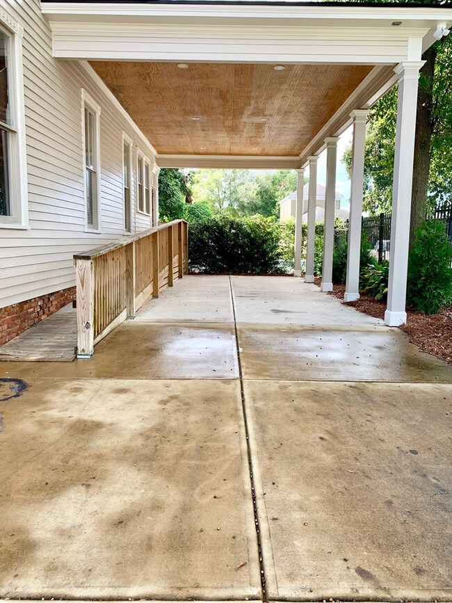 Huge carport, large enough for motor home or 4 car