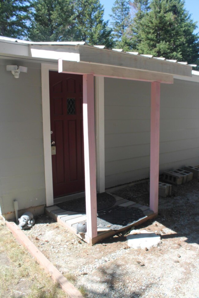 Entry door on side